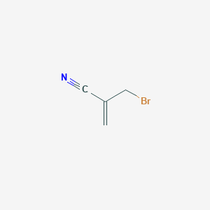 molecular formula C4H4BrN B1279725 2-(Bromomethyl)prop-2-enenitrile CAS No. 17200-53-2