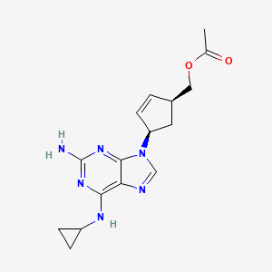 molecular formula C16H20N6O2 B12797281 O-Acetyl Abacavir 