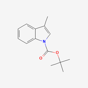 molecular formula C14H17NO2 B1279733 tert-butyl 3-methyl-1H-indole-1-carboxylate CAS No. 89378-43-8