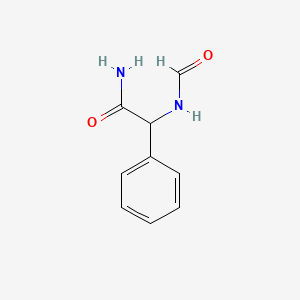 molecular formula C9H10N2O2 B12797344 2-(Formylamino)-2-phenylacetamide CAS No. 27395-18-2