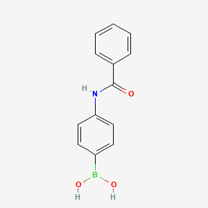 molecular formula C13H12BNO3 B1279737 4-Benzamidophenylboronic acid CAS No. 397843-80-0