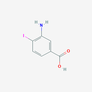 molecular formula C7H6INO2 B1279740 3-Amino-4-iodobenzoic acid CAS No. 51411-81-5