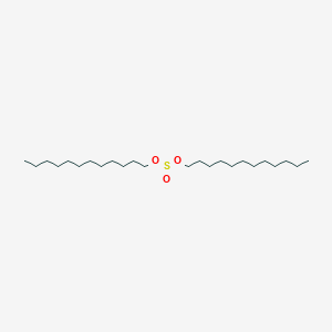 molecular formula C24H50O3S B12797448 Didodecyl sulfite CAS No. 5675-52-5