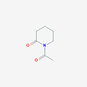 molecular formula C7H11NO2 B1279752 1-Acetylpiperidin-2-one CAS No. 3326-13-4