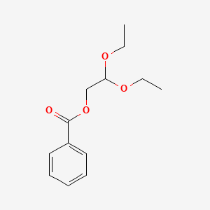 molecular formula C13H18O4 B1279760 2,2-diethoxyethyl Benzoate CAS No. 64904-47-8