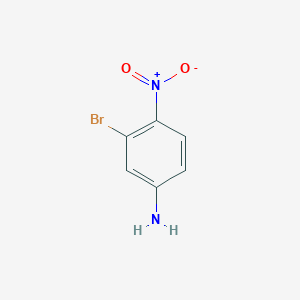 molecular formula C6H5BrN2O2 B1279795 3-Bromo-4-nitroaniline CAS No. 40787-96-0