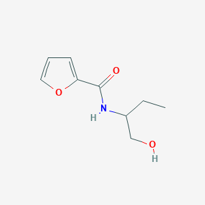 molecular formula C9H13NO3 B1279796 N-(1-Hydroxy-2-butyl)furan-2-carboxamide CAS No. 791832-35-4