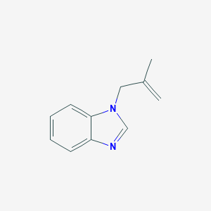 molecular formula C11H12N2 B012798 1-(2-Methylprop-2-enyl)benzimidazole CAS No. 108413-23-6