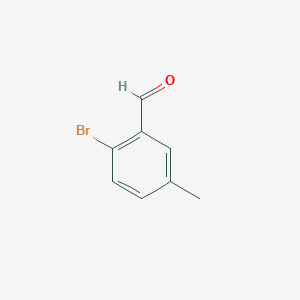 molecular formula C8H7BrO B1279800 2-Bromo-5-methylbenzaldehyde CAS No. 90221-55-9