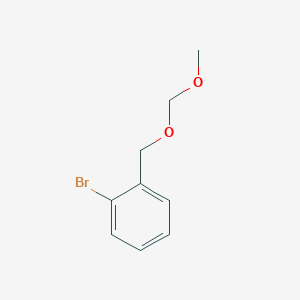 molecular formula C9H11BrO2 B1279801 1-Bromo-2-((methoxymethoxy)methyl)benzene CAS No. 94236-21-2