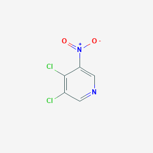 molecular formula C5H2Cl2N2O2 B1279806 3,4-二氯-5-硝基吡啶 CAS No. 56809-84-8