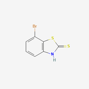 molecular formula C7H4BrNS2 B1279807 7-Bromobenzo[D]thiazole-2-thiol CAS No. 908355-83-9