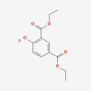 molecular formula C12H14O5 B12798081 Diethyl 4-hydroxyisophthalate CAS No. 5985-25-1