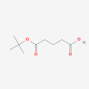 molecular formula C9H16O4 B1279818 5-叔丁氧基-5-氧代戊酸 CAS No. 63128-51-8