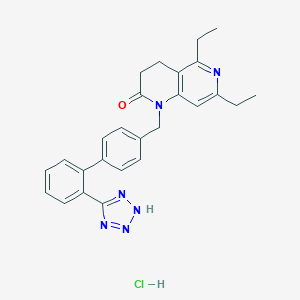 molecular formula C26H27ClN6O B127983 ZD 7155 hydrochloride CAS No. 146709-78-6