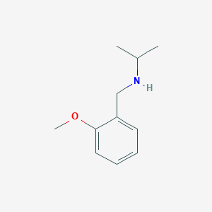molecular formula C11H17NO B1279830 N-(2-甲氧基苄基)-2-丙胺 CAS No. 756474-36-9
