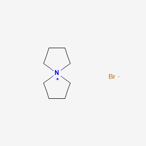 molecular formula C8H16BrN B1279831 5-氮杂螺[4.4]壬烷溴化物 CAS No. 16450-38-7