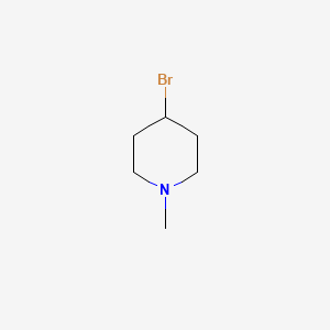 molecular formula C6H12BrN B1279848 4-Bromo-1-methylpiperidine CAS No. 76444-51-4