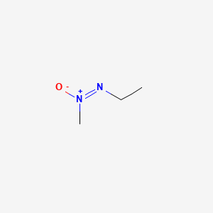 molecular formula C3H8N2O B12798556 Z-Methyl-O,N,N-azoxyethane CAS No. 57497-34-4
