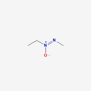 molecular formula C3H8N2O B12798588 Z-Ethyl-O,N,N-azoxymethane CAS No. 97869-39-1