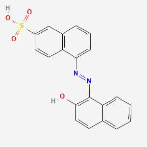 molecular formula C20H14N2O4S B12798801 C2BL8C9Zwy CAS No. 754142-38-6