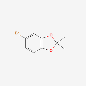 molecular formula C9H9BrO2 B1279890 5-Bromo-2,2-dimethylbenzo[d][1,3]dioxole CAS No. 73790-19-9