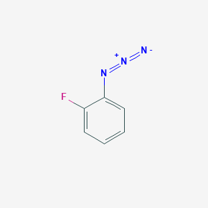 molecular formula C6H4FN3 B1279892 1-Azido-2-fluorobenzene CAS No. 3296-04-6