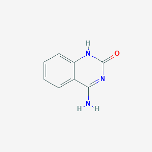 molecular formula C8H7N3O B1279901 4-Aminoquinazolin-2-ol CAS No. 50440-88-5