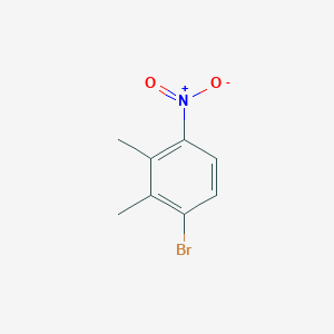 molecular formula C8H8BrNO2 B1279902 1-Bromo-2,3-dimethyl-4-nitrobenzene CAS No. 101421-63-0