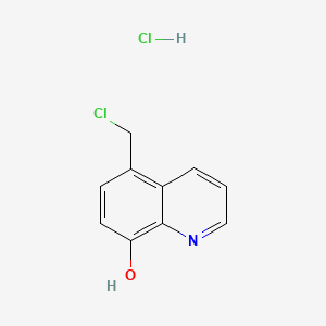 molecular formula C10H9Cl2NO B1279912 5-(Chloromethyl)-8-quinolinol hydrochloride CAS No. 4053-45-6