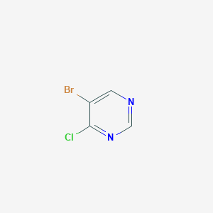 molecular formula C4H2BrClN2 B1279914 5-Bromo-4-chloropyrimidine CAS No. 56181-39-6