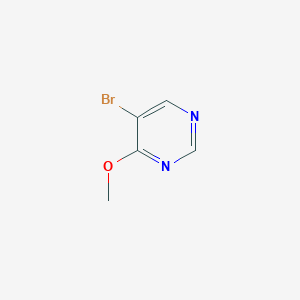 molecular formula C5H5BrN2O B1279915 5-Bromo-4-methoxypyrimidine CAS No. 4319-85-1