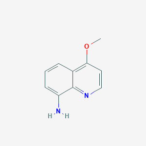 molecular formula C10H10N2O B1279916 4-Methoxyquinolin-8-amine CAS No. 59665-93-9