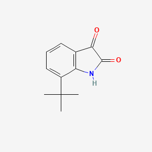 molecular formula C12H13NO2 B1279920 7-(tert-Butyl)indoline-2,3-dione CAS No. 57817-00-2