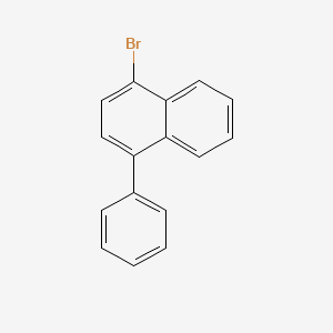 molecular formula C16H11B B1279923 1-Bromo-4-phenylnaphthalene CAS No. 59951-65-4