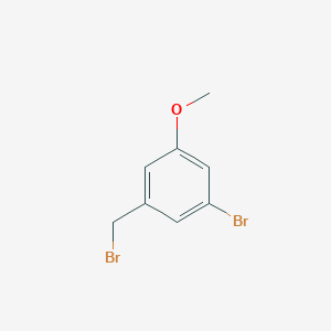molecular formula C8H8Br2O B1279928 1-Bromo-3-(bromomethyl)-5-methoxybenzene CAS No. 59297-29-9