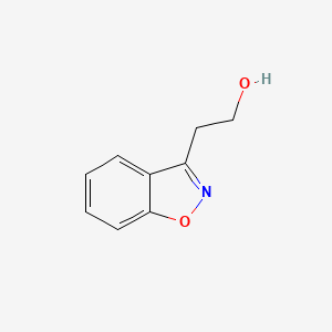 B1279936 2-(Benzo[D]isoxazol-3-YL)ethanol CAS No. 57148-90-0