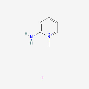 molecular formula C6H9IN2 B1279941 2-Amino-1-methylpyridin-1-ium iodide CAS No. 6964-53-0