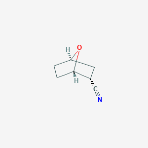 molecular formula C7H9NO B1279944 (1S,2R,4R)-7-oxabicyclo[2.2.1]heptane-2-carbonitrile 