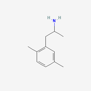 molecular formula C11H17N B12799481 2,5-Dimethylamphetamine CAS No. 19064-48-3