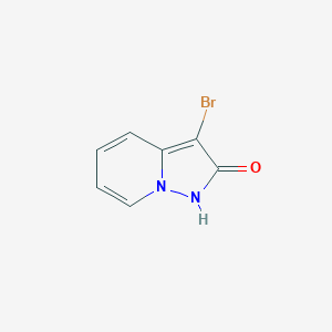 molecular formula C7H5BrN2O B1279951 3-溴吡唑并[1,5-a]吡啶-2-醇 CAS No. 60637-30-1