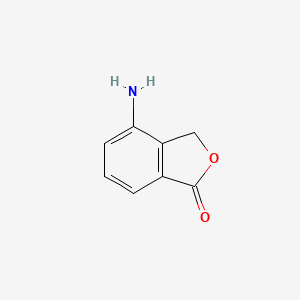 molecular formula C8H7NO2 B1279952 4-Aminophthalide CAS No. 59434-19-4