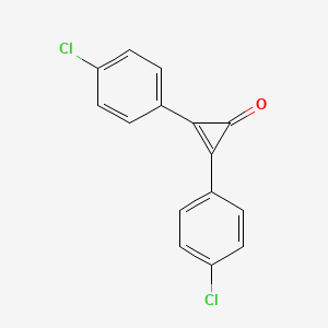 2,3-Bis(4-chlorophenyl)-2-cyclopropen-1-one