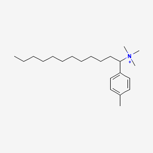 molecular formula C22H40N+ B12799749 Toloconium CAS No. 14054-12-7