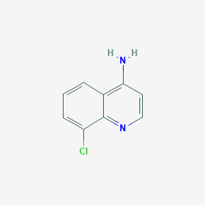 molecular formula C9H7ClN2 B1279978 8-氯喹啉-4-胺 CAS No. 65340-72-9