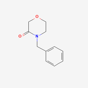 molecular formula C11H13NO2 B1279983 4-Benzylmorpholin-3-one CAS No. 61636-32-6