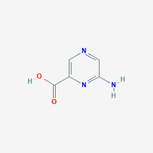 molecular formula C5H5N3O2 B1279984 6-Aminopyrazine-2-carboxylic acid CAS No. 61442-38-4