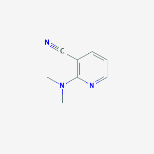 molecular formula C8H9N3 B1279988 2-(Dimethylamino)nicotinonitrile CAS No. 60138-76-3