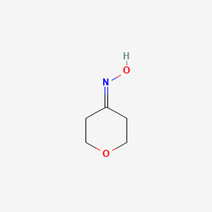 B1279992 tetrahydro-4H-pyran-4-one oxime CAS No. 61128-73-2