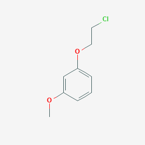 molecular formula C9H11ClO2 B1279993 1-(2-氯乙氧基)-3-甲氧基苯 CAS No. 102877-31-6